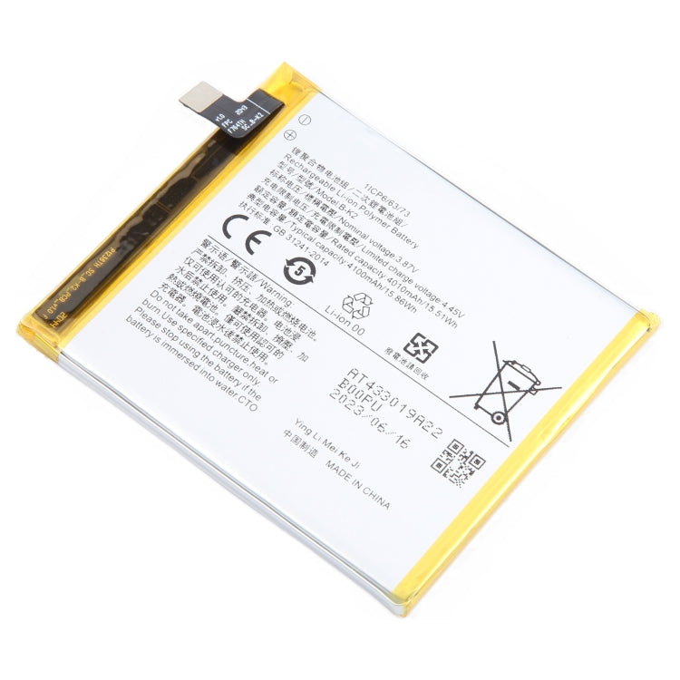 For vivo S5 B-K2 4100mAh Li-Polymer Battery Replacement