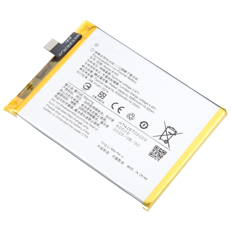 For vivo Y50 B-M3 5000mAh Li-Polymer Battery Replacement