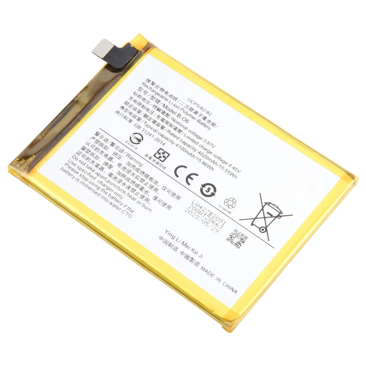 For vivo V20 SE B-O6 4020mAh Li-Polymer Battery Replacement