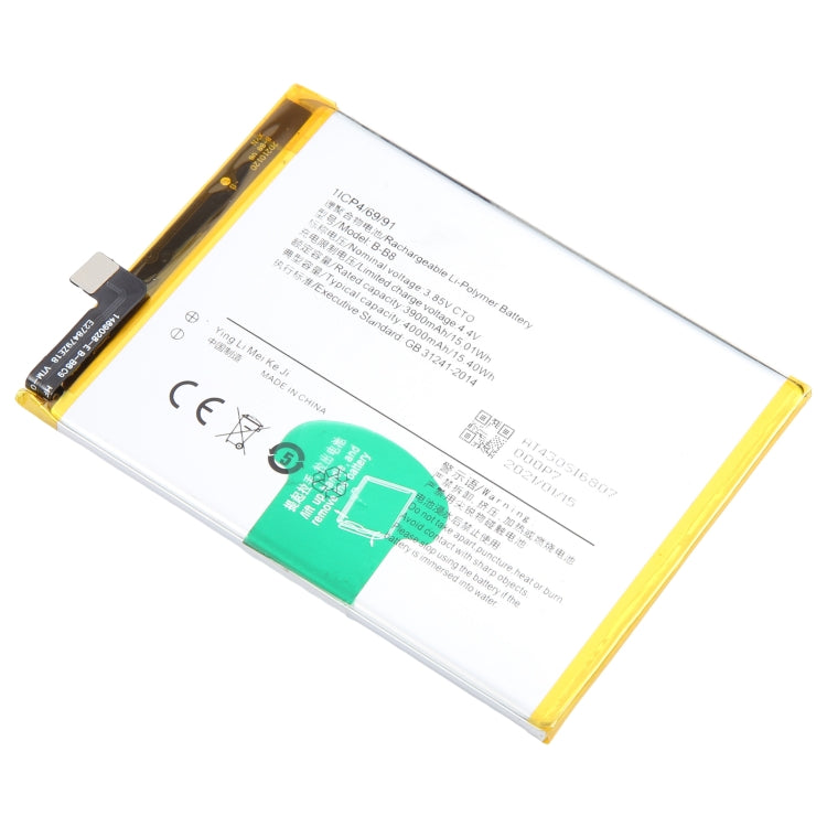 For vivo X9 Plus B-B8 3900mAh Li-Polymer Battery Replacement
