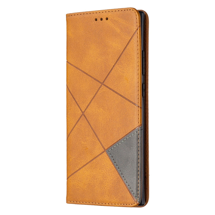 For Samsung Galaxy Note 20 Ultra Rhombus Texture Horizontal Flip Magnetic Leather Case with Holder & Card Slots & Wallet