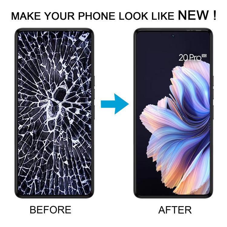For Tecno Camon 20 Pro CK7n OEM LCD Screen Digitizer Full Assembly With Frame