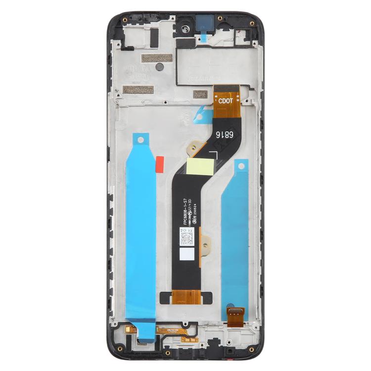 For Infinix Hot 20 Play X6825 OEM LCD Screen Digitizer Full Assembly With Frame