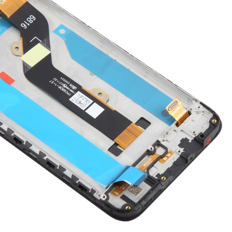 For Infinix Hot 20 Play X6825 OEM LCD Screen Digitizer Full Assembly With Frame
