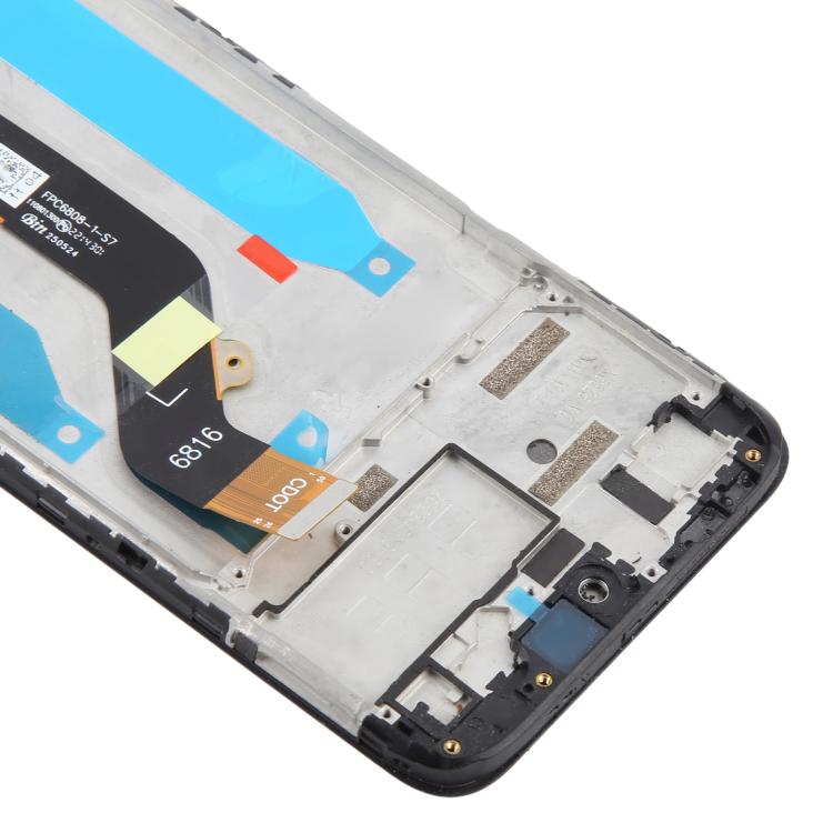 For Infinix Hot 20 Play X6825 OEM LCD Screen Digitizer Full Assembly With Frame