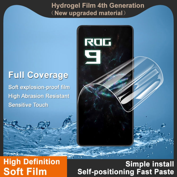 For Asus ROG Phone 9 Pro / Phone 9 imak 4th Generation  Full Coverage Screen Hydrogel Film Protector