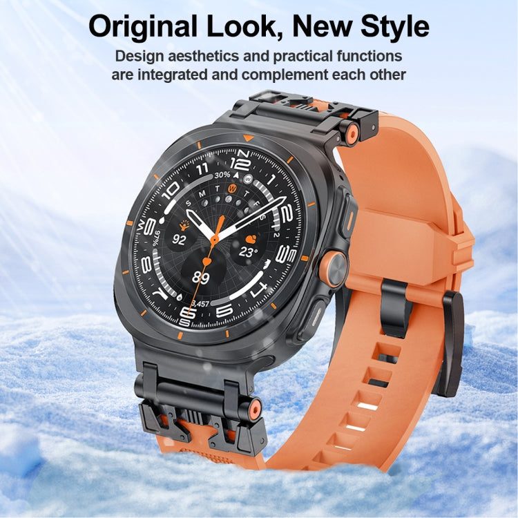 For Samsung Galaxy Watch UItra 47mm / Ultra 2025 Armor TPU Sports Watch Band