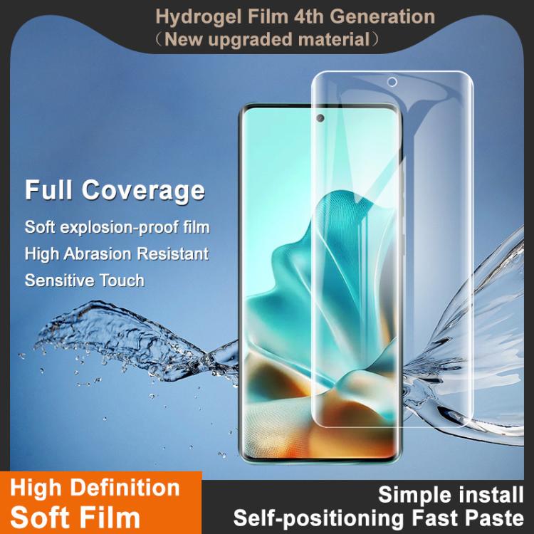 For Motorola Edge 5G 2025 / 60 Fusion imak 4th Generation  Full Coverage Screen Hydrogel Film Protector