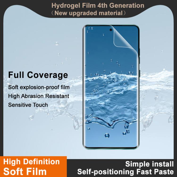 For Motorola Edge 5G 2025 / 60 Fusion imak 4th Generation  Full Coverage Screen Hydrogel Film Protector