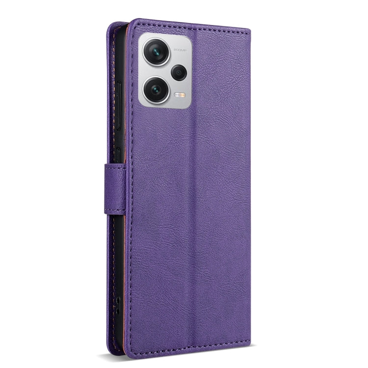 For Redmi Note 12 5G Global N.BEKUS CSJ-P1 Solid Color Leather Phone Case