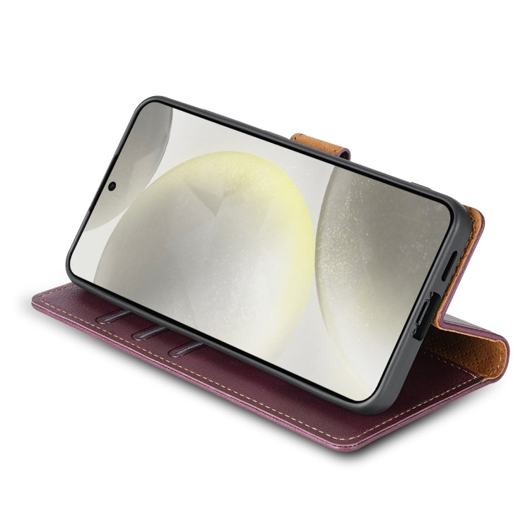 For Redmi Note 13 Pro+ 5G Global N.BEKUS CSJ-P1 Solid Color Leather Phone Case