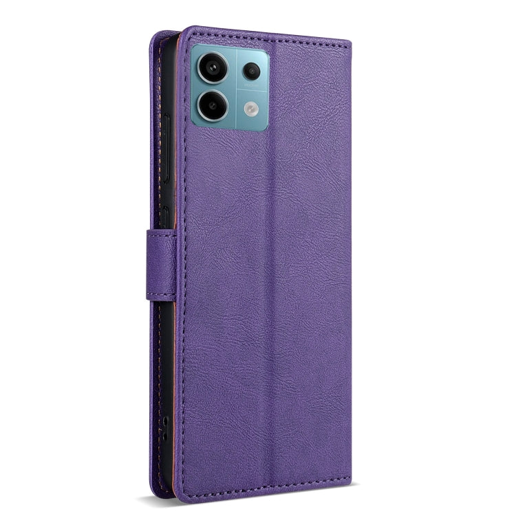 For Redmi Note 13 Pro 4G N.BEKUS CSJ-P1 Solid Color Leather Phone Case