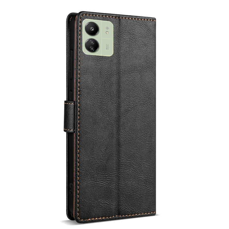 For Redmi 13C 5G / 4G N.BEKUS CSJ-P1 Solid Color Leather Phone Case