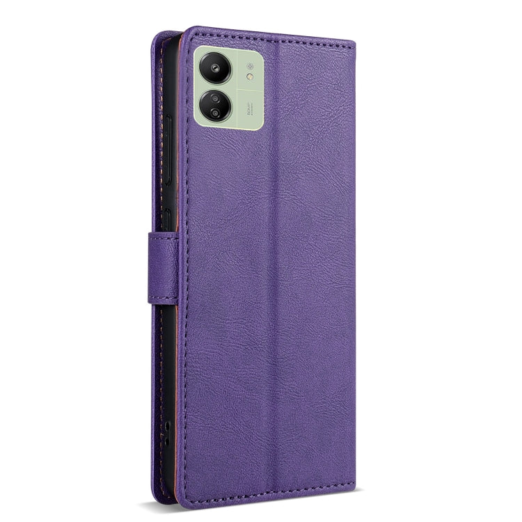 For Redmi 13C 5G / 4G N.BEKUS CSJ-P1 Solid Color Leather Phone Case