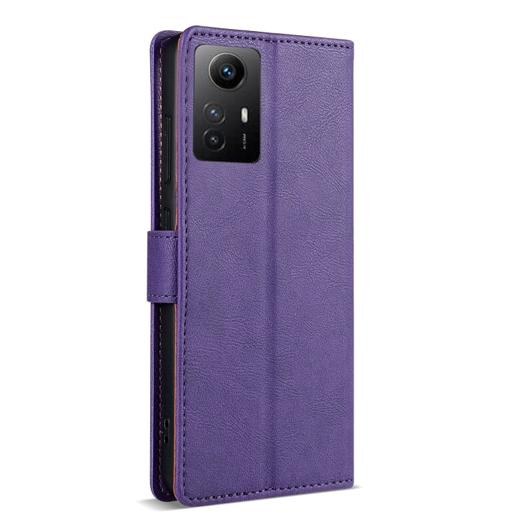 For Redmi Note 12S 4G / Note 11 4G Global N.BEKUS CSJ-P1 Solid Color Leather Phone Case