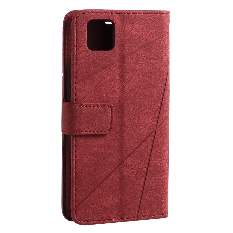 For Huawei Y5p / Honor 9s Skin Feel Splicing Horizontal Flip Leather Case with Holder & Card Slots & Wallet & Photo Frame