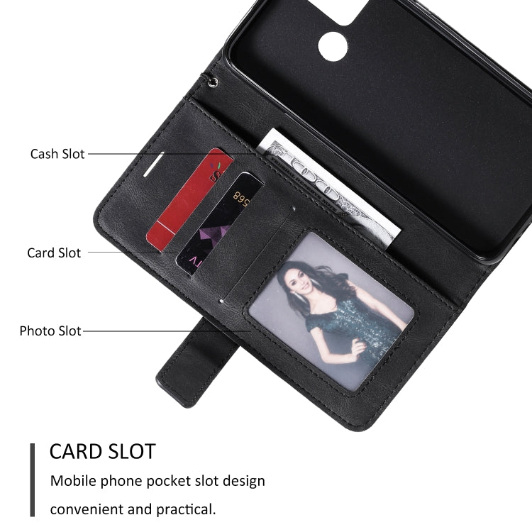 For Huawei Honor 9A Skin Feel Splicing Horizontal Flip Leather Case with Holder & Card Slots & Wallet & Photo Frame