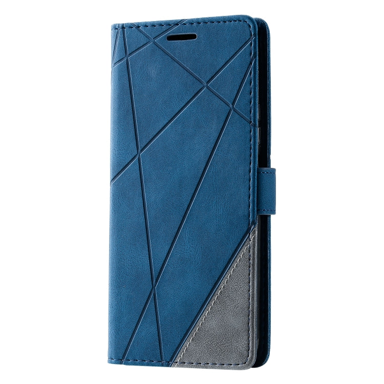 For Huawei nova 7 SE Skin Feel Splicing Horizontal Flip Leather Case with Holder & Card Slots & Wallet & Photo Frame