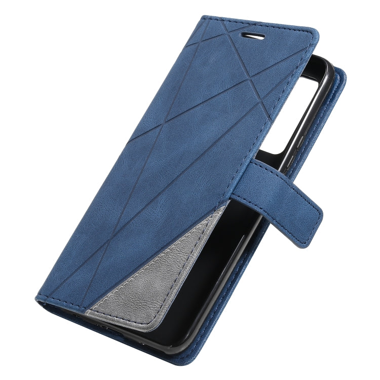 For Huawei nova 7 SE Skin Feel Splicing Horizontal Flip Leather Case with Holder & Card Slots & Wallet & Photo Frame