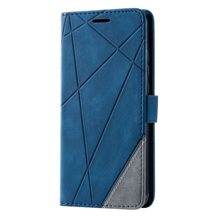 For Huawei P40 Lite E / Y7p / Honor 9C Skin Feel Splicing Horizontal Flip Leather Case with Holder & Card Slots & Wallet & Photo Frame