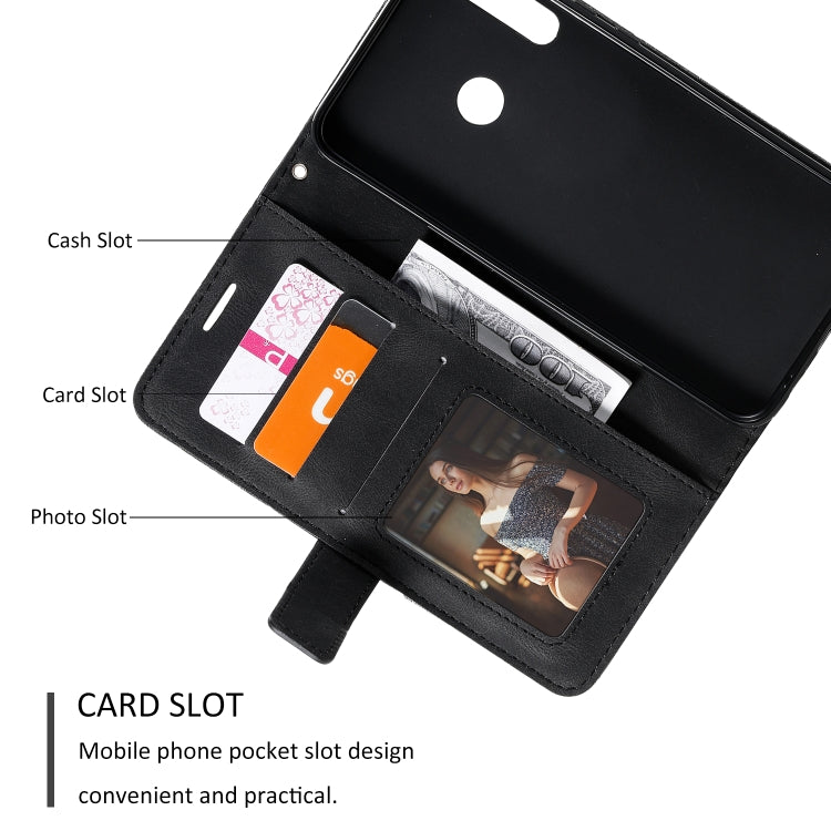 For Huawei P40 Lite E / Y7p / Honor 9C Skin Feel Splicing Horizontal Flip Leather Case with Holder & Card Slots & Wallet & Photo Frame