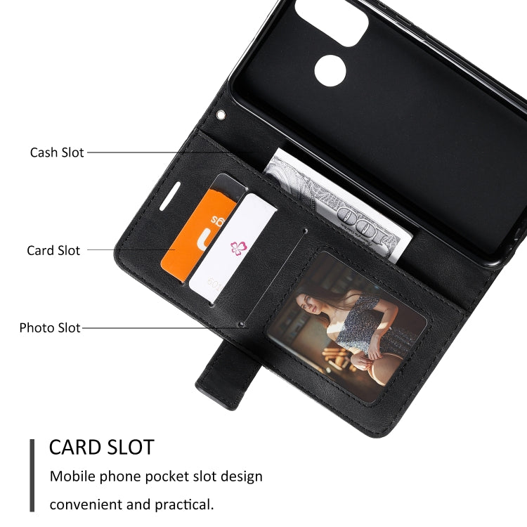 For Huawei P smart 2020 Skin Feel Splicing Horizontal Flip Leather Case with Holder & Card Slots & Wallet & Photo Frame