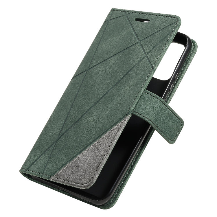 For Huawei P smart 2020 Skin Feel Splicing Horizontal Flip Leather Case with Holder & Card Slots & Wallet & Photo Frame