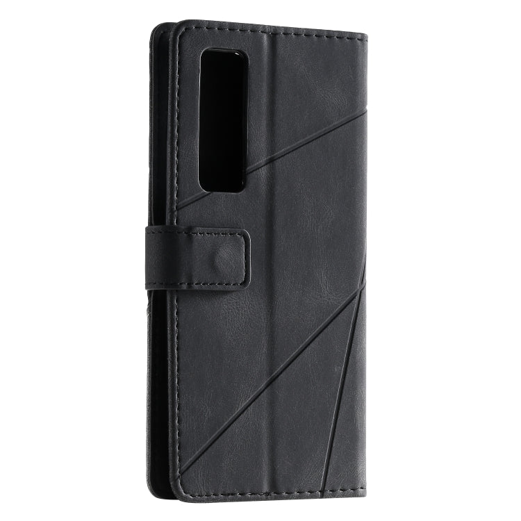 For Huawei nova 7 Pro 5G Skin Feel Splicing Horizontal Flip Leather Case with Holder & Card Slots & Wallet & Photo Frame