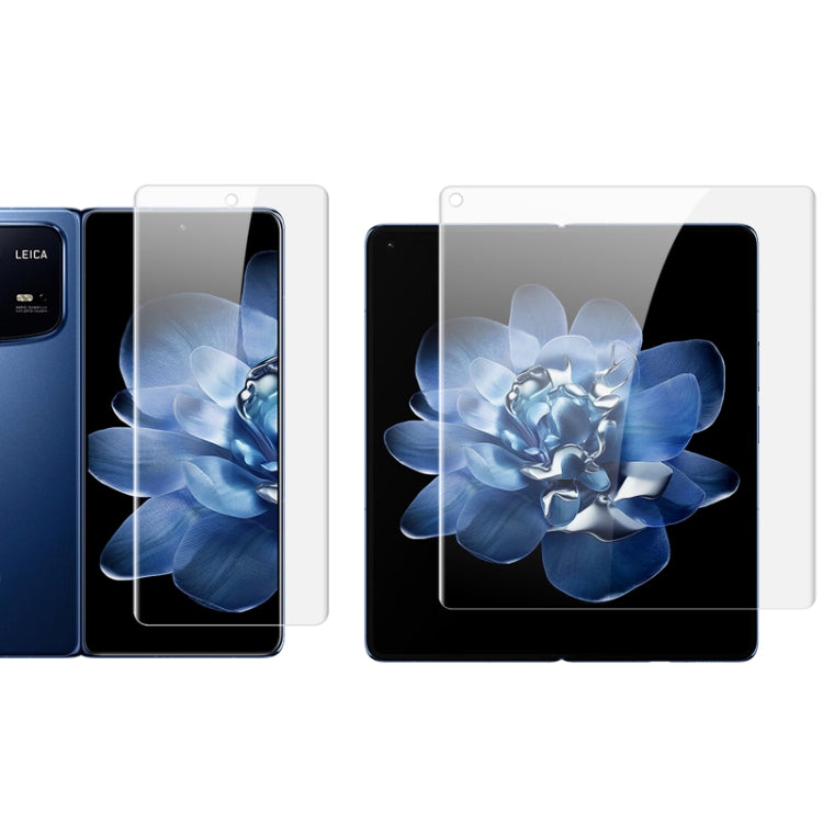 For Xiaomi Mix Fold 4 imak 4th Generation Screen Hydrogel Film Protector, Main Screen + Second Screen 1 Set
