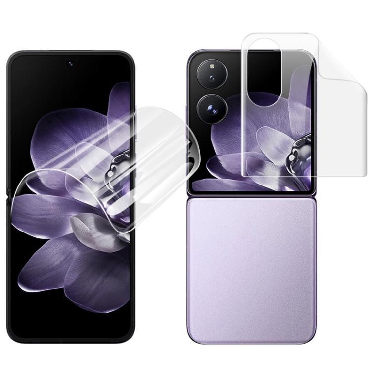 For Xiaomi Mix Flip 2 imak 4th Generation Screen Hydrogel Film Protector, Main Screen + Second Screen 1 Set