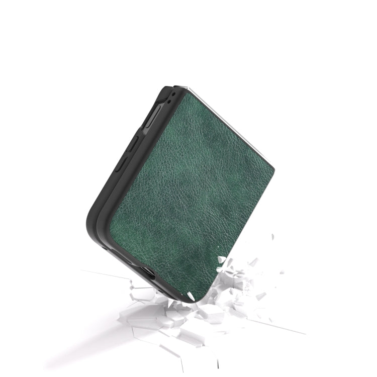 For Xiaomi Mix Flip Dual Color Lichi Texture PU Phone Case