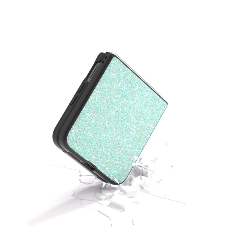 For Xiaomi Mix Flip Black Frame Colorful Glitter Phone Case