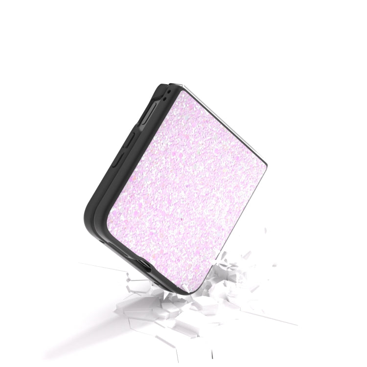 For Xiaomi Mix Flip Black Frame Colorful Glitter Phone Case
