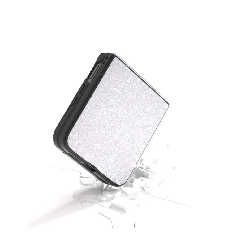 For Xiaomi Mix Flip Black Frame Colorful Glitter Phone Case