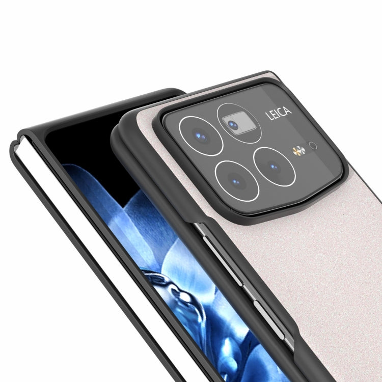 For Xiaomi Mix Fold 4 Glitter Full Coverage PU + PC Phone Case