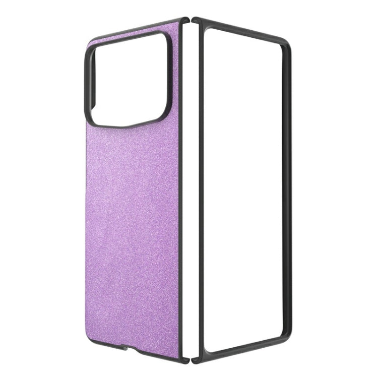 For Xiaomi Mix Fold 4 Glitter Full Coverage PU + PC Phone Case