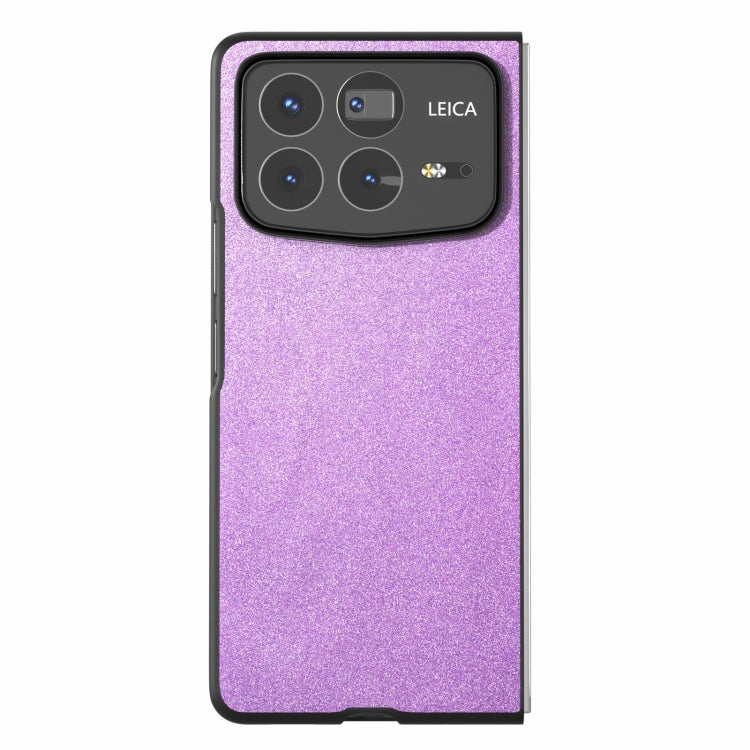 For Xiaomi Mix Fold 4 Glitter Full Coverage PU + PC Phone Case