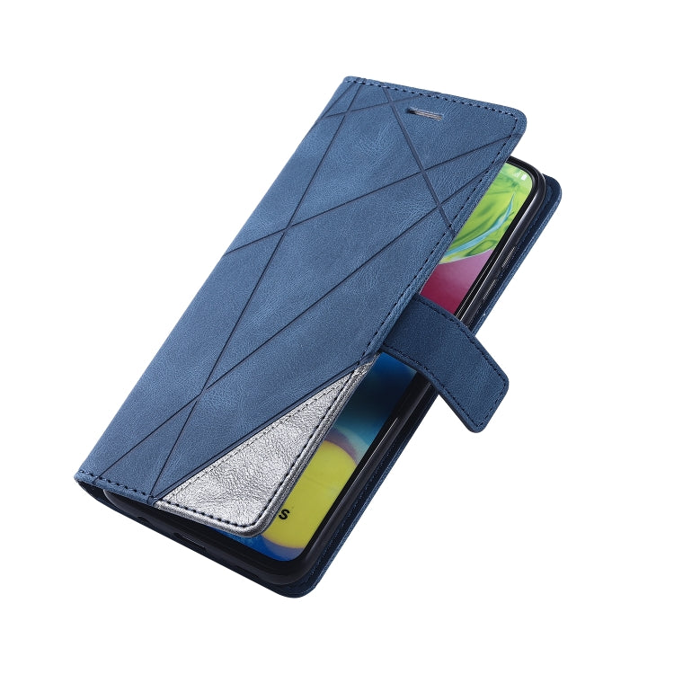 For Samsung Galaxy A70s Skin Feel Splicing Horizontal Flip Leather Case with Holder & Card Slots & Wallet & Photo Frame