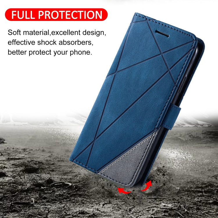 For Samsung Galaxy Note 8 Skin Feel Splicing Horizontal Flip Leather Case with Holder & Card Slots & Wallet & Photo Frame