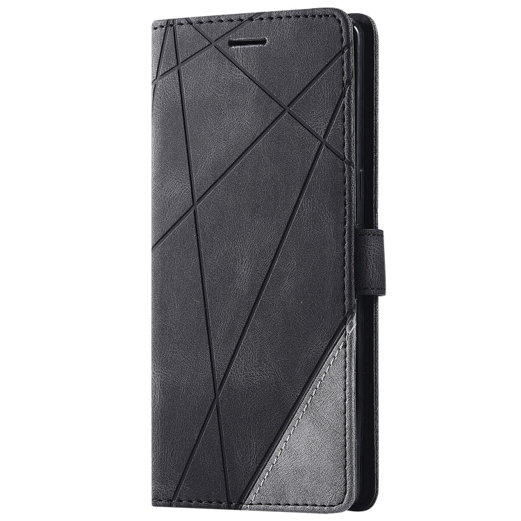 For Samsung Galaxy Note 8 Skin Feel Splicing Horizontal Flip Leather Case with Holder & Card Slots & Wallet & Photo Frame