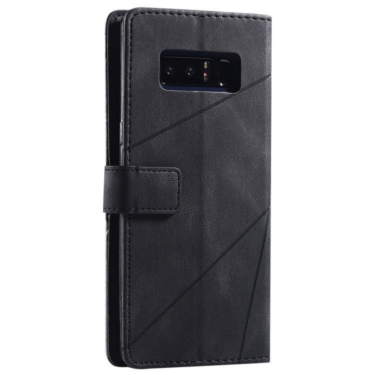For Samsung Galaxy Note 8 Skin Feel Splicing Horizontal Flip Leather Case with Holder & Card Slots & Wallet & Photo Frame
