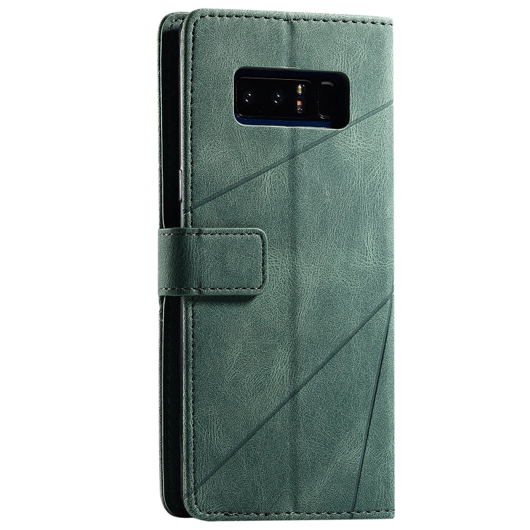 For Samsung Galaxy Note 8 Skin Feel Splicing Horizontal Flip Leather Case with Holder & Card Slots & Wallet & Photo Frame