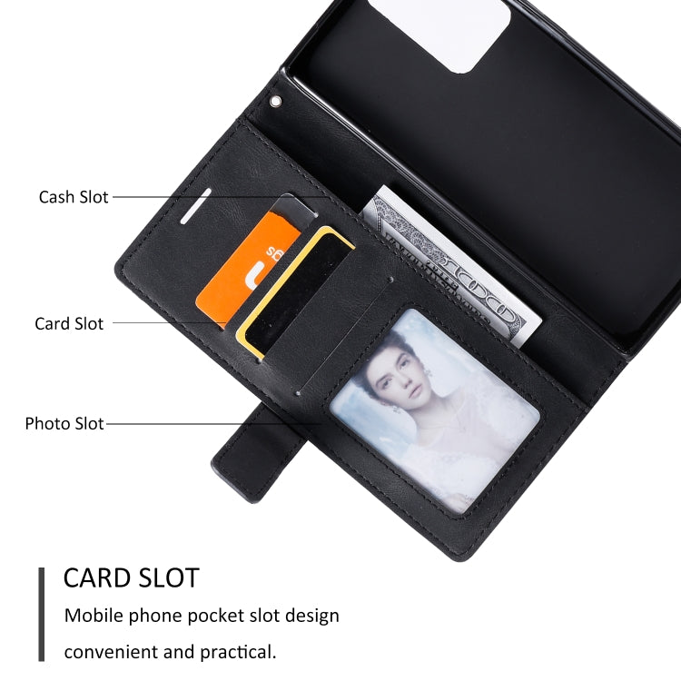 For Samsung Galaxy Note20 Ultra Skin Feel Splicing Horizontal Flip Leather Case with Holder & Card Slots & Wallet & Photo Frame