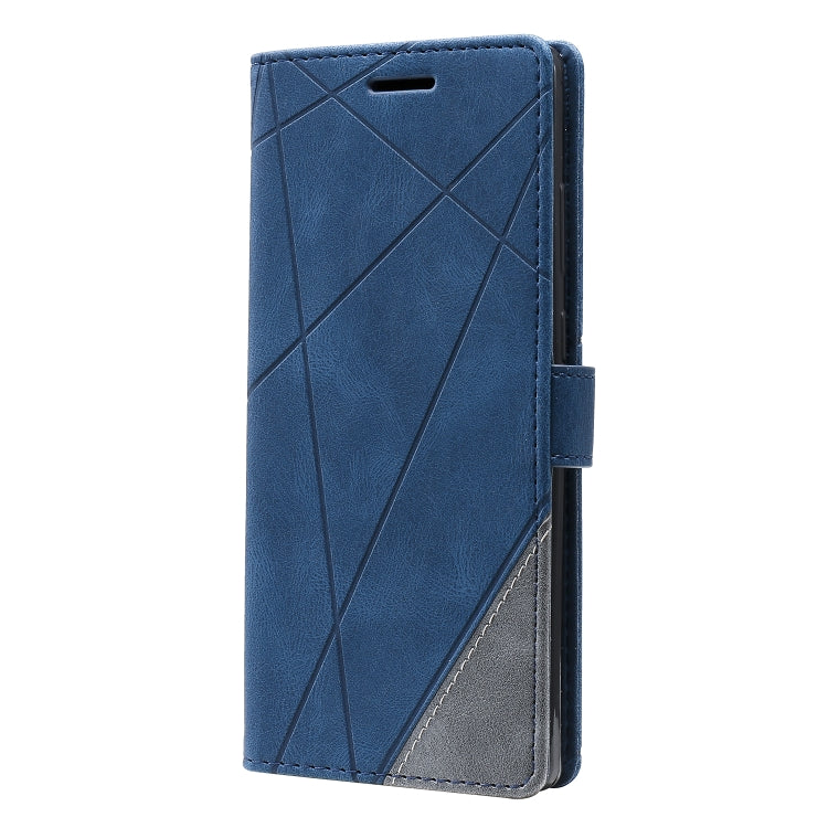 For Samsung Galaxy Note20 Skin Feel Splicing Horizontal Flip Leather Case with Holder & Card Slots & Wallet & Photo Frame
