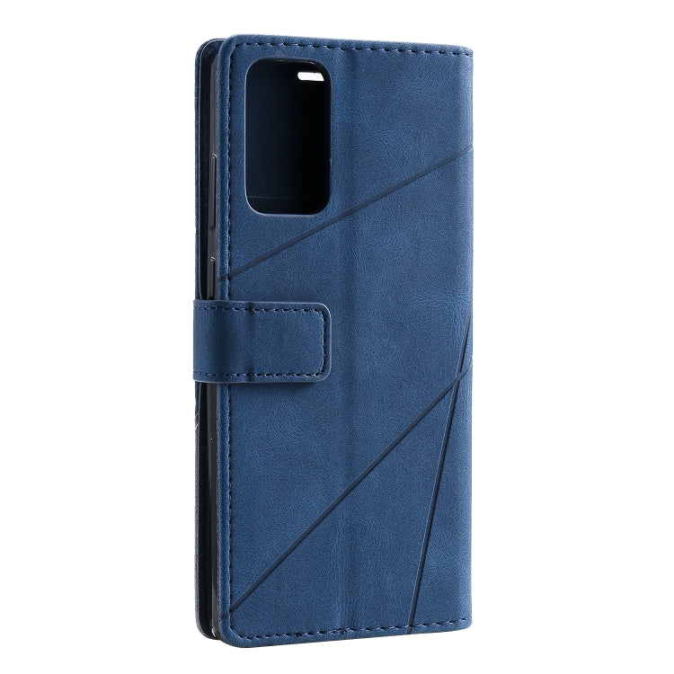 For Samsung Galaxy Note20 Skin Feel Splicing Horizontal Flip Leather Case with Holder & Card Slots & Wallet & Photo Frame