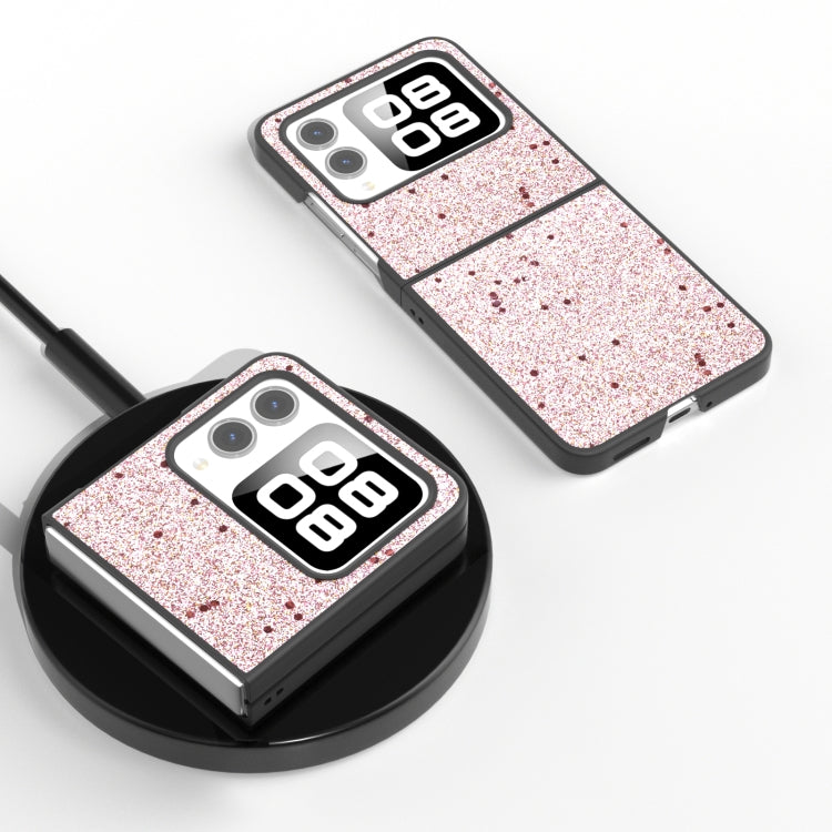 For Huawei nova Flip Glitter Full Coverage PU + PC Phone Case