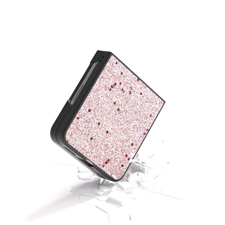 For Huawei nova Flip Glitter Full Coverage PU + PC Phone Case