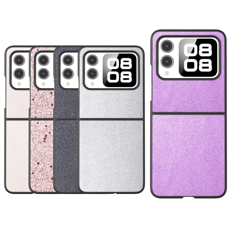 For Huawei nova Flip Glitter Full Coverage PU + PC Phone Case