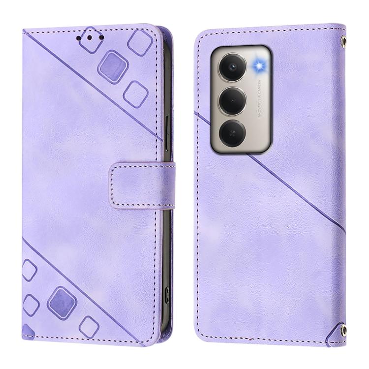 For Redmi 15 5G / 4G EU 171mm Skin-feel Embossed Leather Phone Case