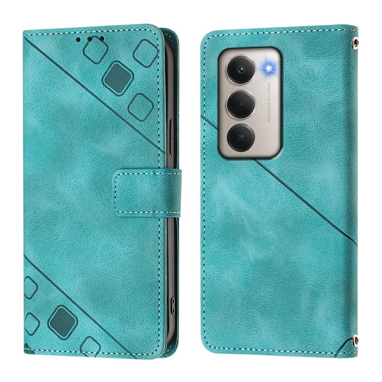 For Redmi 15 5G / 4G EU 171mm Skin-feel Embossed Leather Phone Case